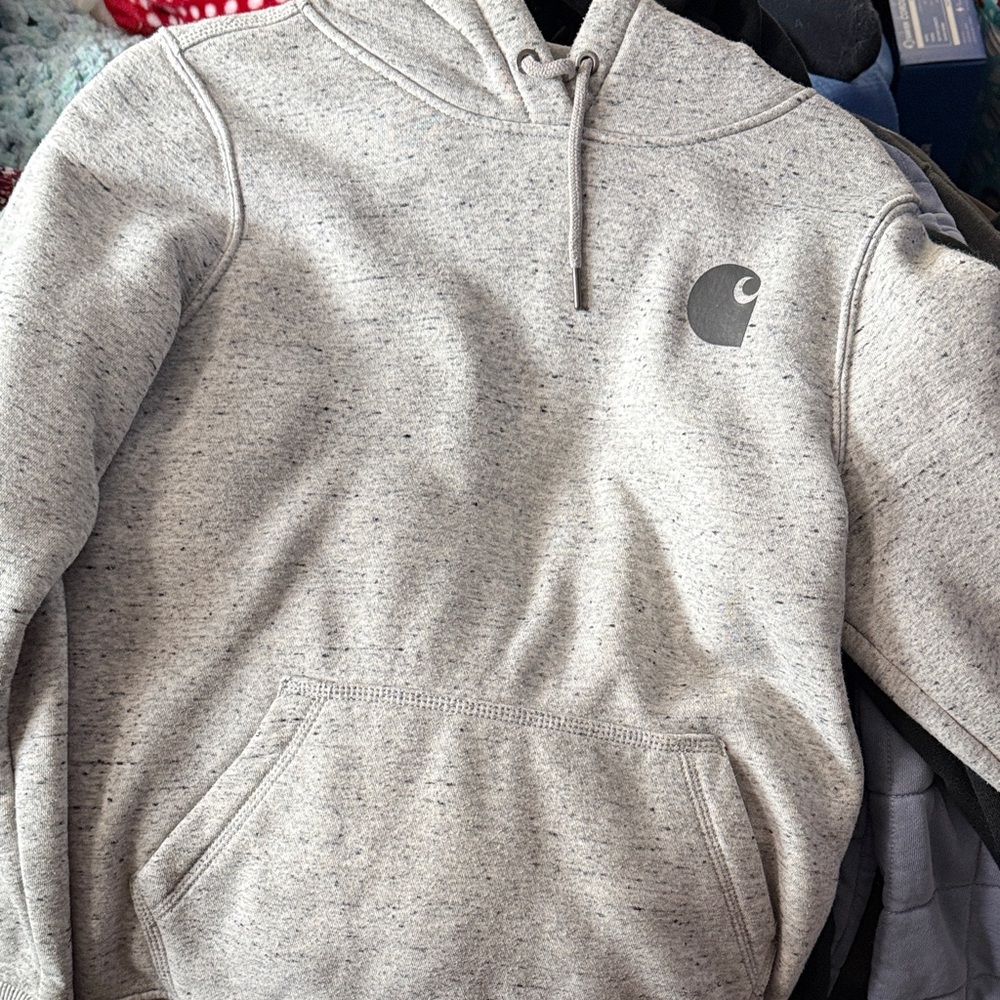 Carhartt Heather Gray Hoodie